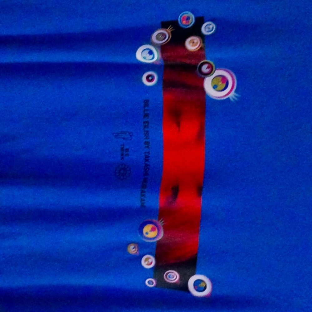 Shirt bille eilish  medium blue